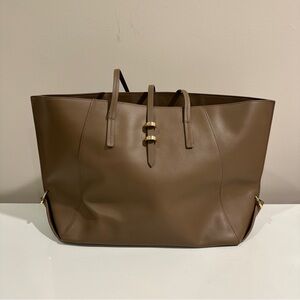 Zac Posen Leather Tote Bag